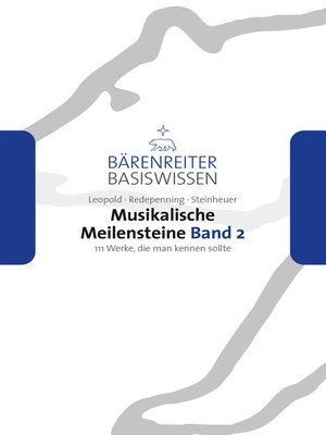 cover image of Musikalische Meilensteine, Band 2